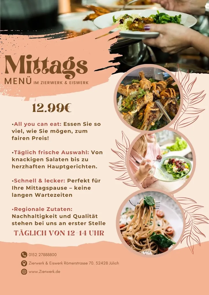 Menu_Zierwerk & Eiswerk Eiscafé & Bistro_Jülich_immagine_1