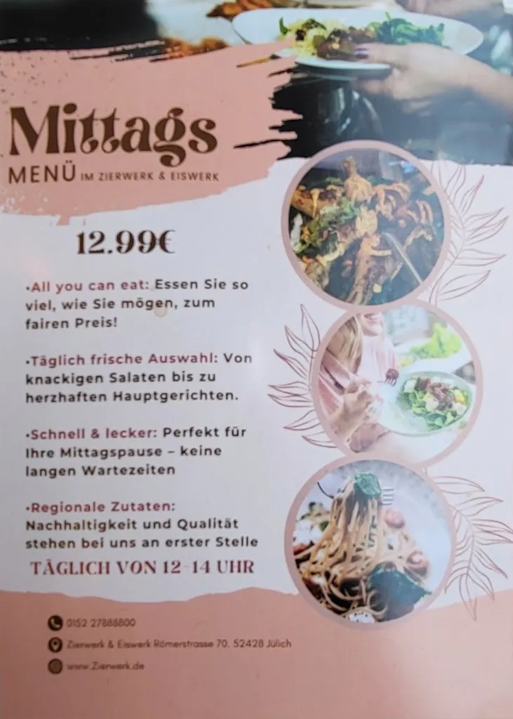 Menu_Zierwerk & Eiswerk Eiscafé & Bistro_Jülich_immagine_3