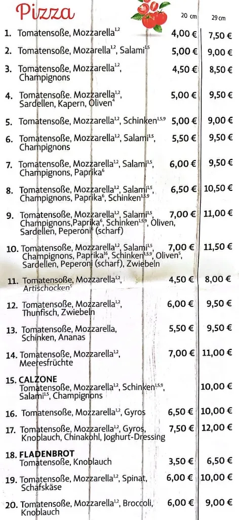 Menu_Pizza Inn_Jülich_image_2