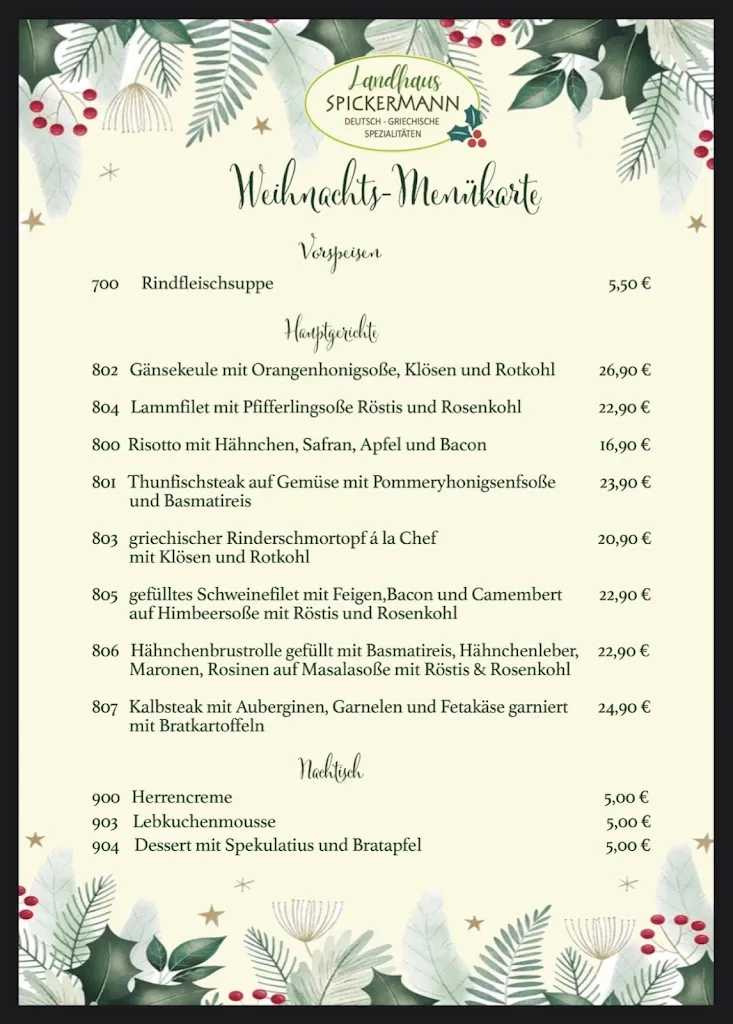 Menu_Landhaus Spickermann_Xanten_image_3