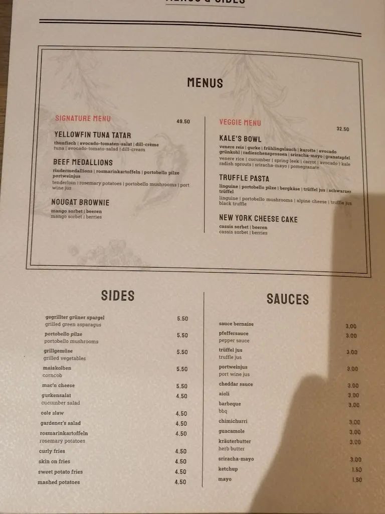 Menu_The ASH Aachen_Aachen_image_1