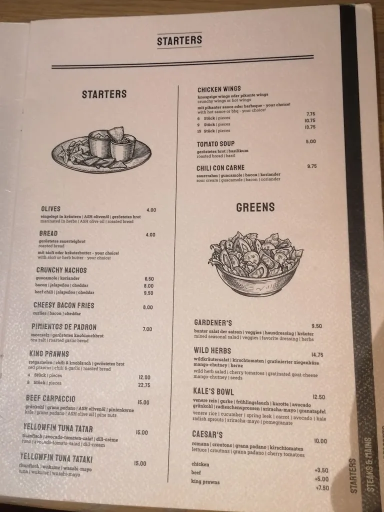 Menu_The ASH Aachen_Aachen_image_2