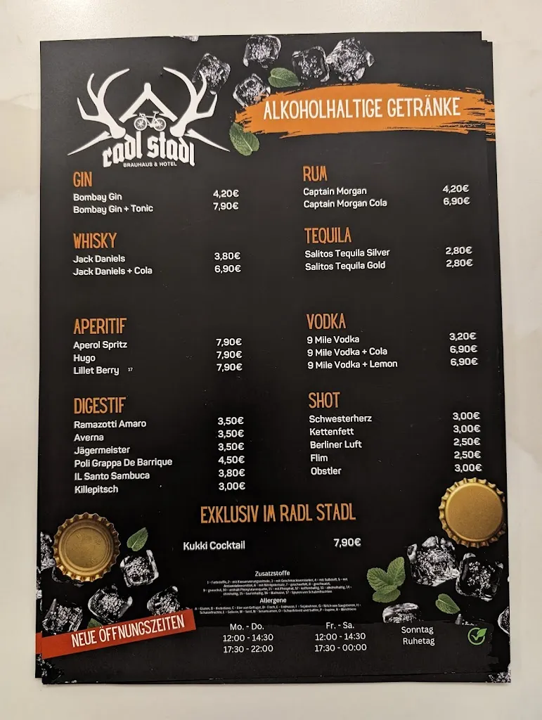 Menu_Radl Stadl - Restaurant & Hotel_Kaarst_image_3