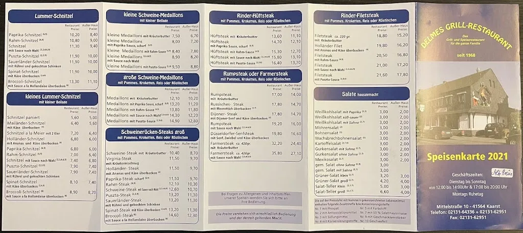 Menu_Heinz Delmes Grill-Restaurant e.K._Kaarst_image_1