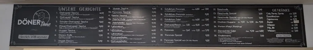 Menu_Döner Time_Kaarst_immagine_2