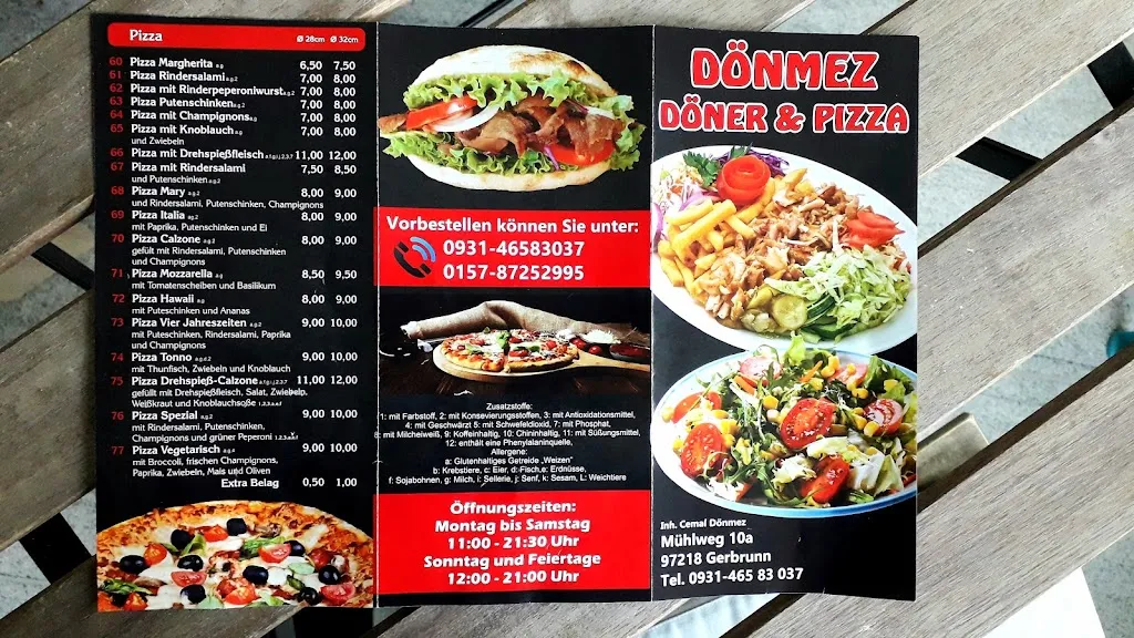 Menu_Dönmez Döner_Gerbrunn_image_2