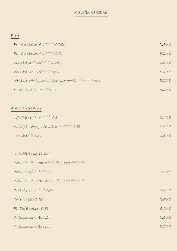 Menu_Landgasthof Haus Bellen_Kempen_image_1