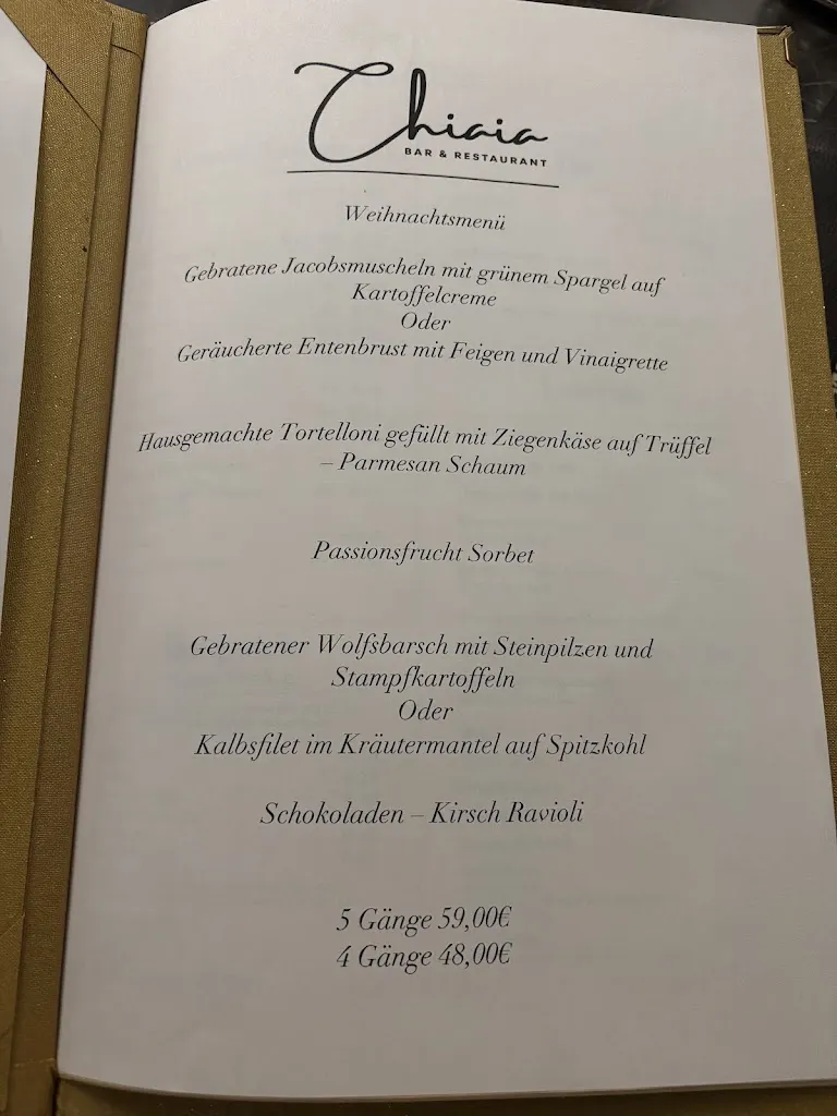 Menu_Chiaia Bar und Restaurant_Kerpen_image_1