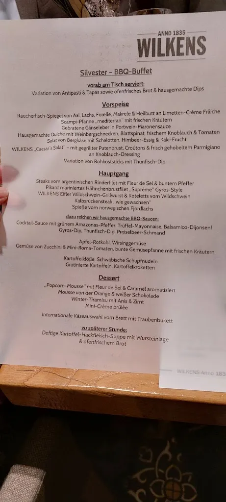 Menu_WILKENS Anno 1835_Kerpen_image_1