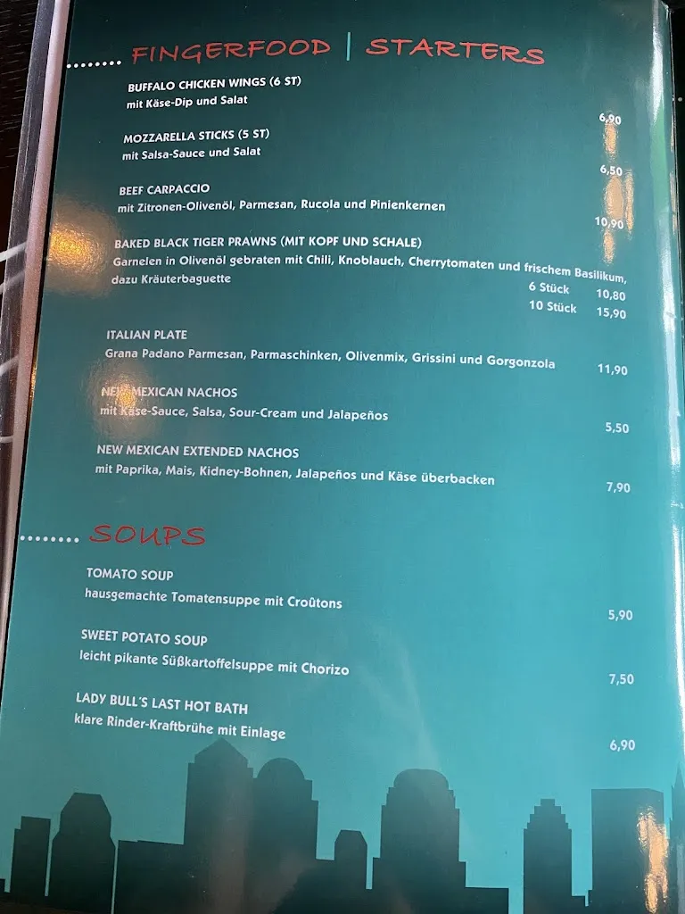 Menu_New York - Bar & Restaurant_Kerpen_immagine_3