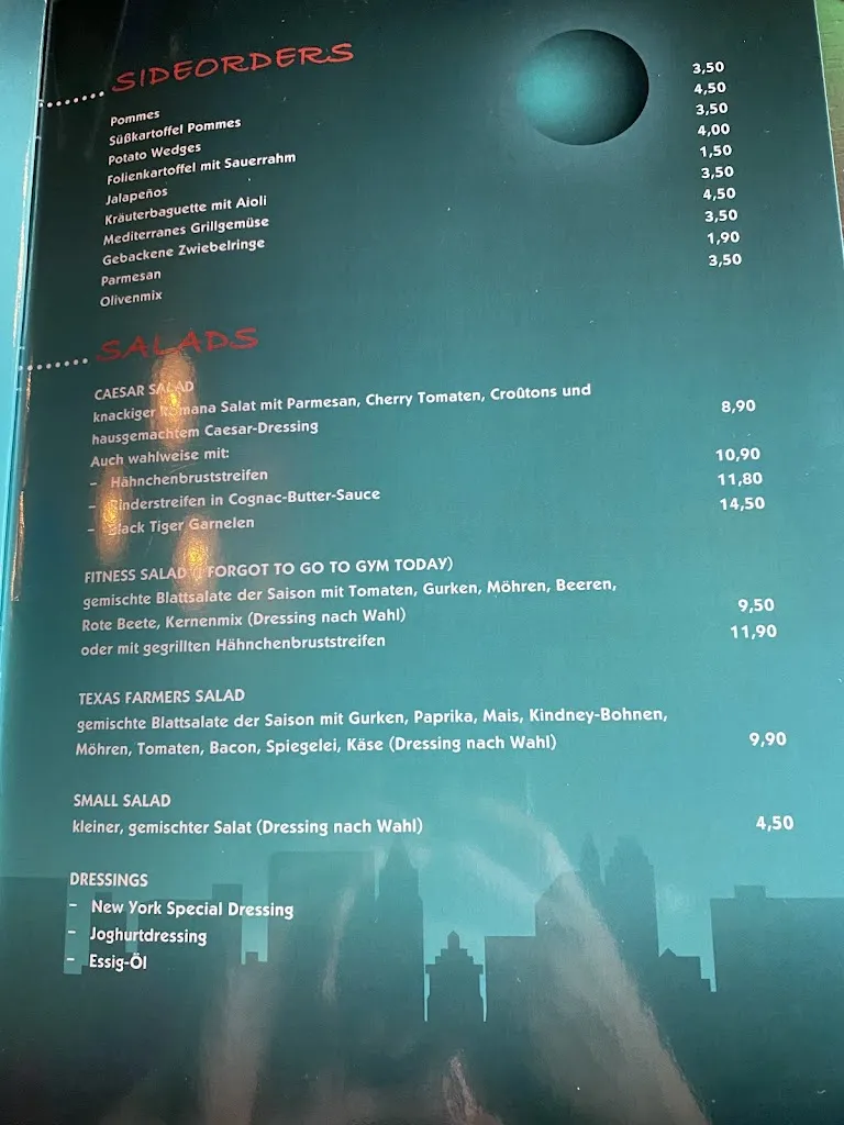 Menu_New York - Bar & Restaurant_Kerpen_immagine_4