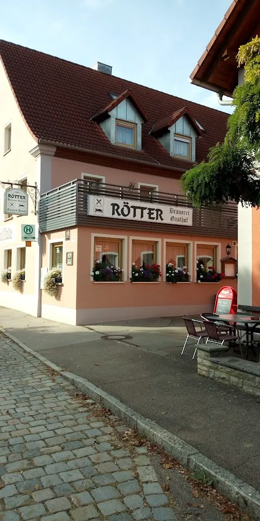 Friedrich Rötter Brauerei restaurant in Gerolfingen