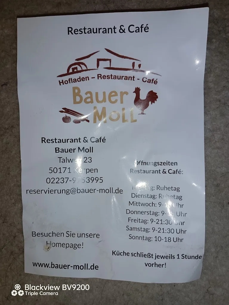 Menu_Hofladen Restaurant & Café Bauer Moll_Kerpen_immagine_1