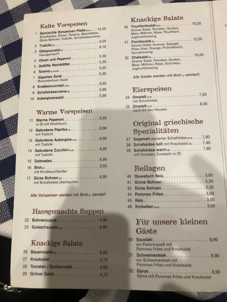 Menu_Gaststätte Zur Post_Kierspe_immagine_2