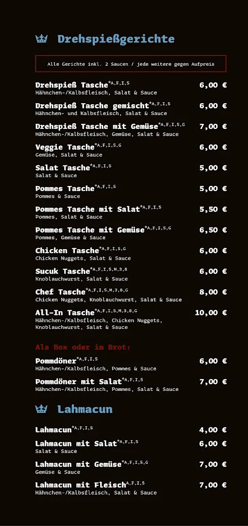 Menu_Of 61 Döner_Kierspe_image_1