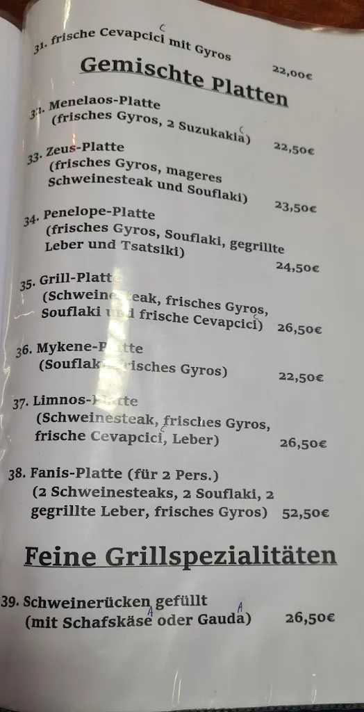 Menu_Fanis Taverne_Kamp-Lintfort_image_1