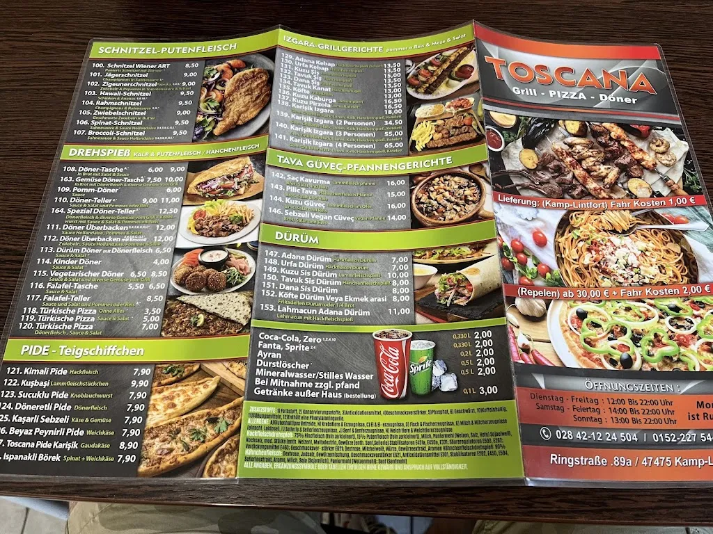 Menu_Pizzeria Toscana grill_Kamp-Lintfort_image_1