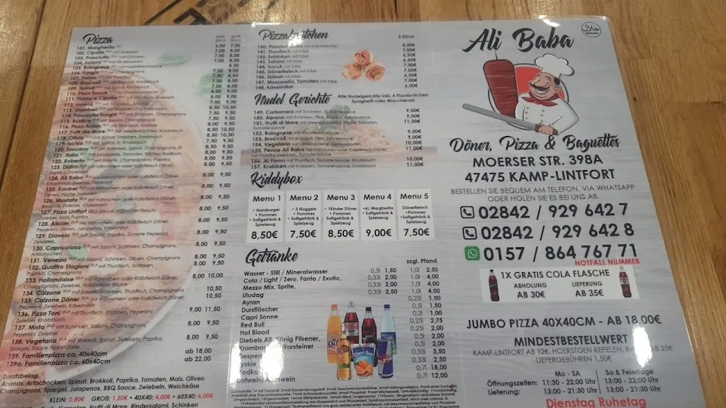 Menu_Ali Baba - Döner & Pizza_Kamp-Lintfort_image_1