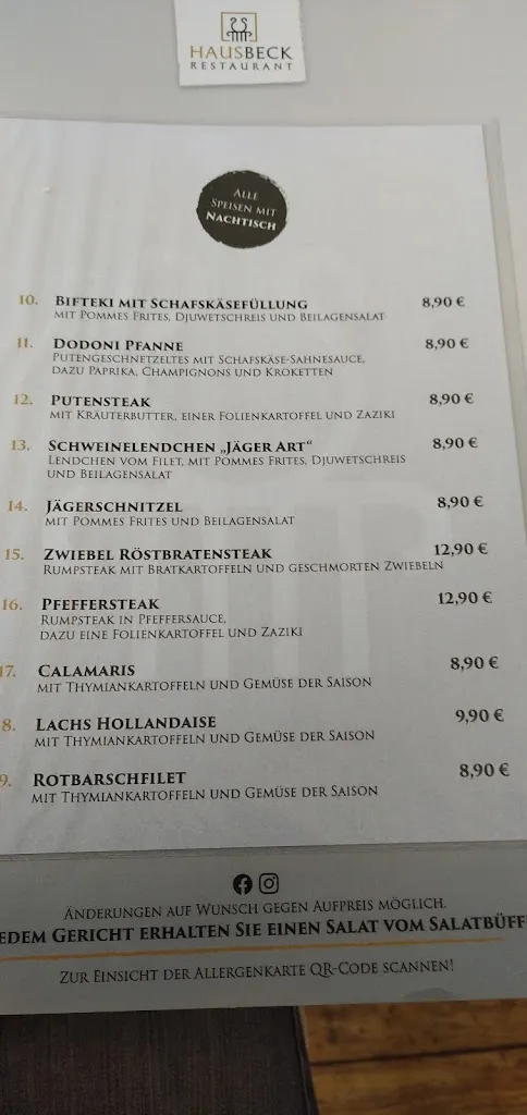 Menu_Haus Beck Moers_Moers_immagine_2