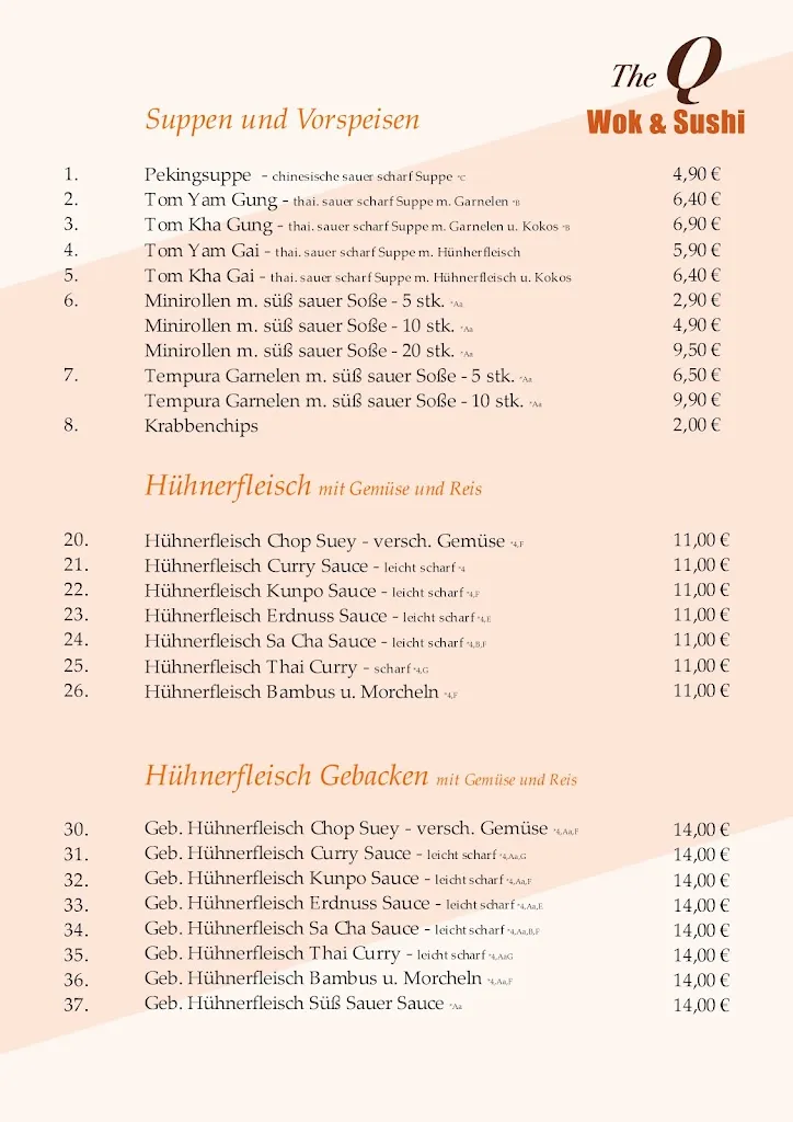 Menu_TheQ - Wok & Sushi_Georgensgmünd_immagine_3