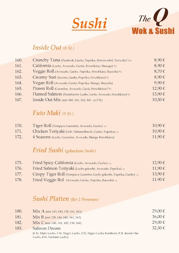 Menu_TheQ - Wok & Sushi_Georgensgmünd_immagine_4