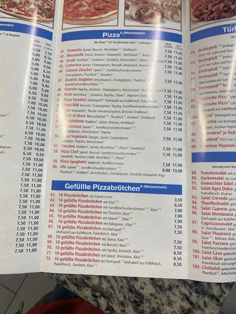 Menu_Pizzeria Okan in Kevelaer ️_Kevelaer_immagine_3