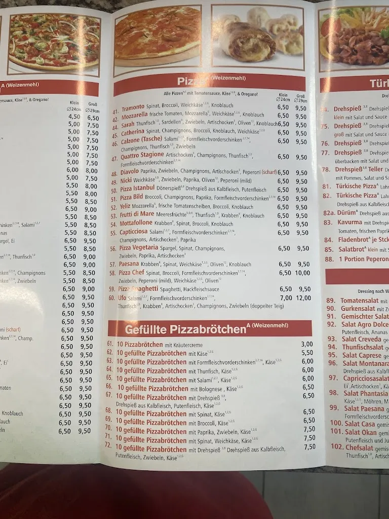 Menu_Pizzeria Okan in Kevelaer ️_Kevelaer_immagine_4