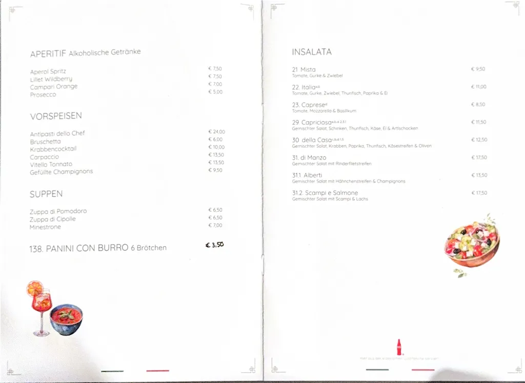 Menü_Ristorante Elio_Kevelaer_Bild_2