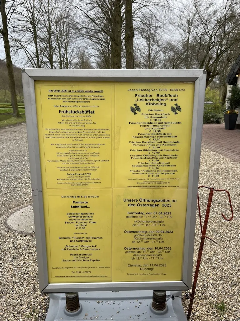 Menu_Landhaus Forstgarten_Kleve_immagine_3