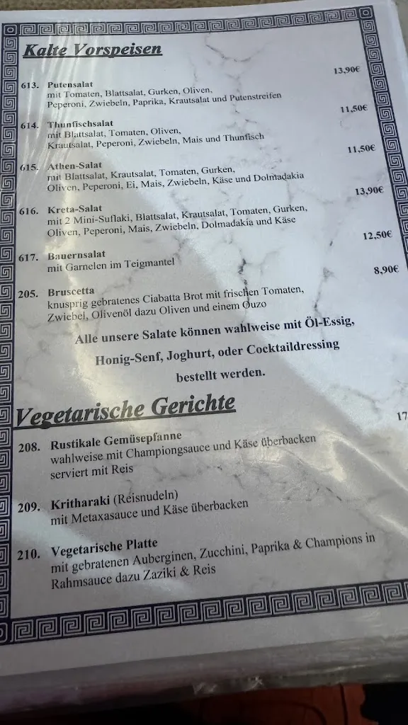 Menu_Restaurant Athen_Kleve_immagine_1