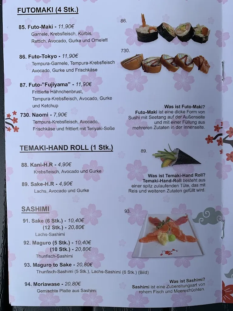 Menu_Fuji San_Kleve_immagine_1