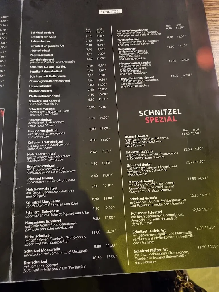 Menu_Schnellrestaurant Wissing_Kleve_immagine_2