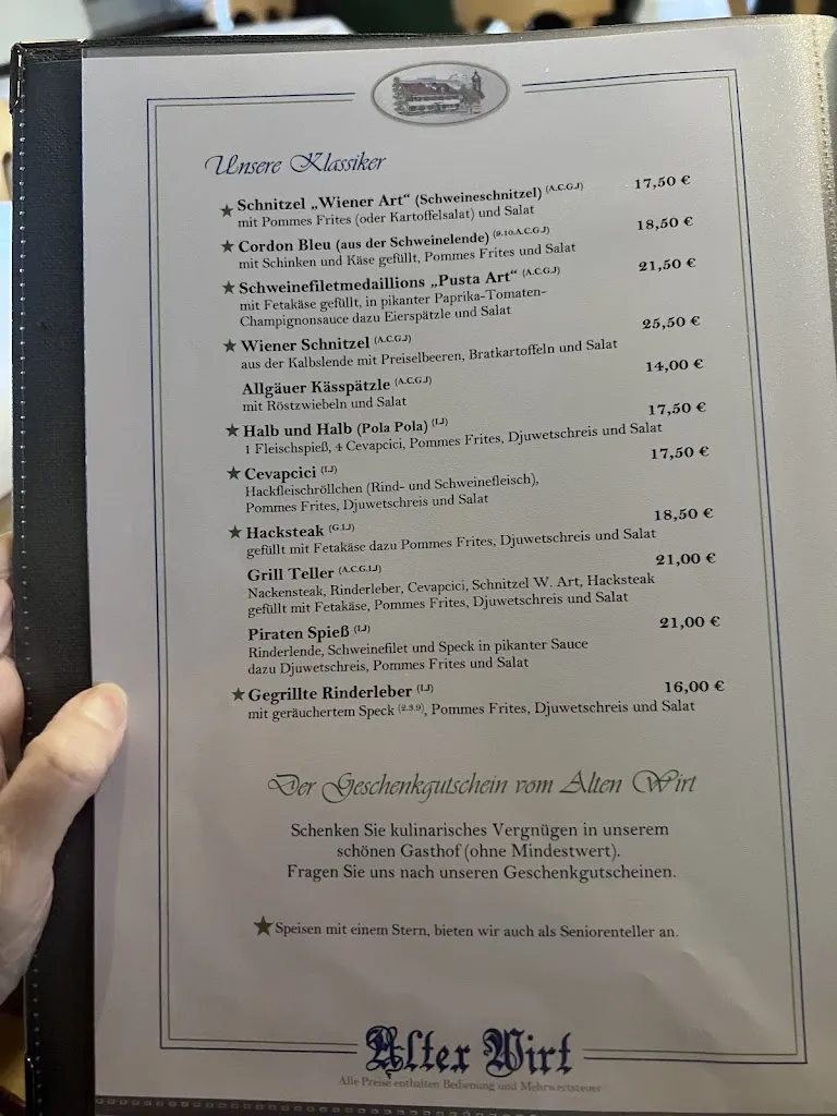 Menu_Gasthof Alter Wirt_Geltendorf_image_1