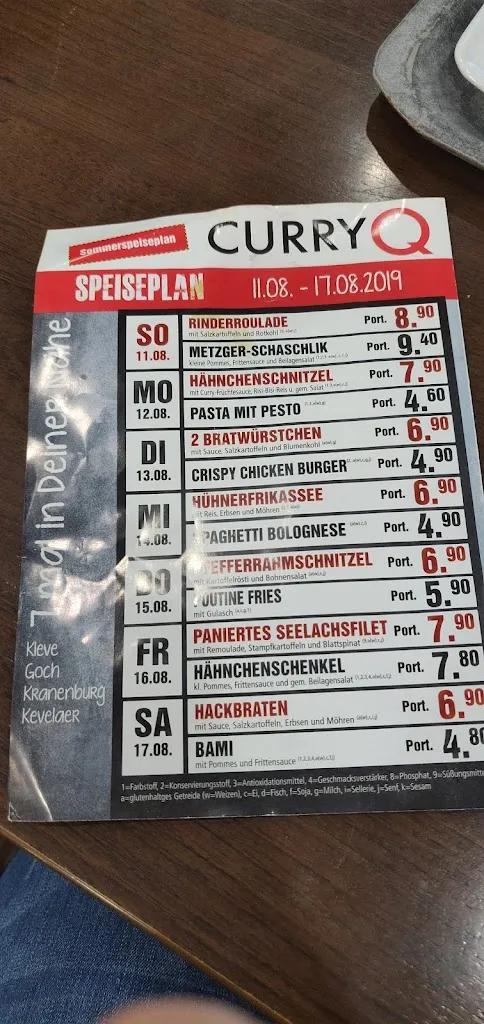 Menu_CurryQ Kranenburg_Kranenburg_immagine_3