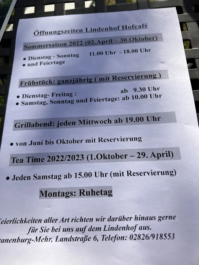 Menu_Cafe Lindenhof_Kranenburg_immagine_3