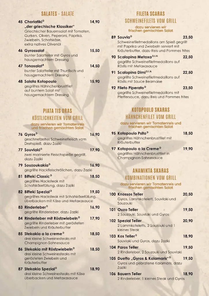 Menu_Kolossos im Haus Schellen Griechisches Restaurant | Festsaal,Eventlocation_Korschenbroich_image_4