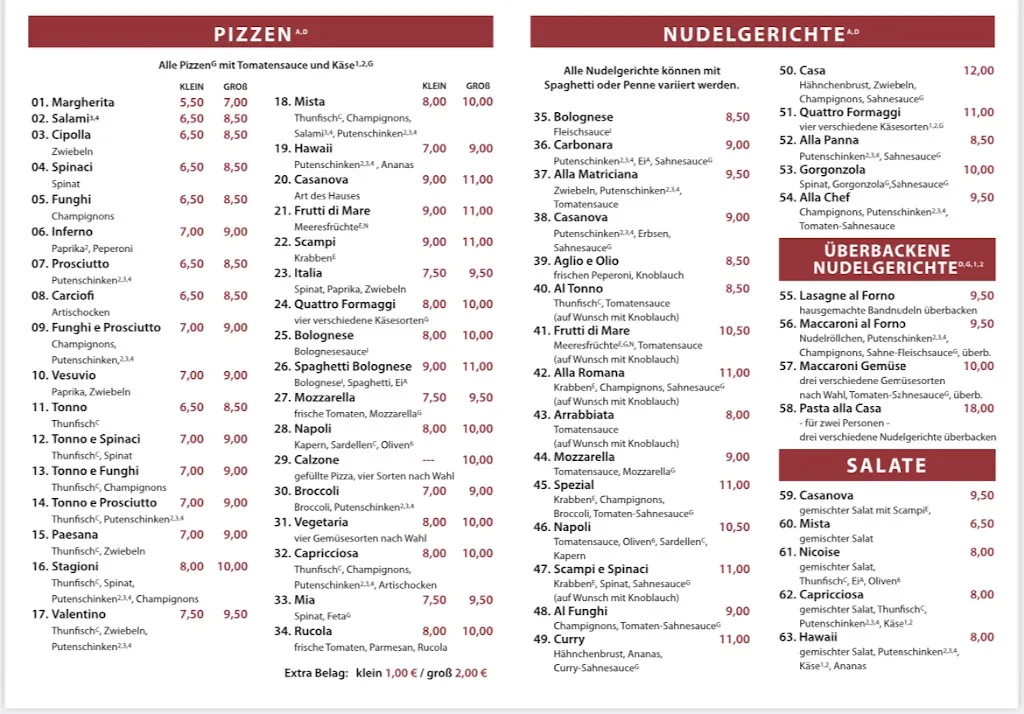Menu_Pizzeria Casanova_Korschenbroich_image_1
