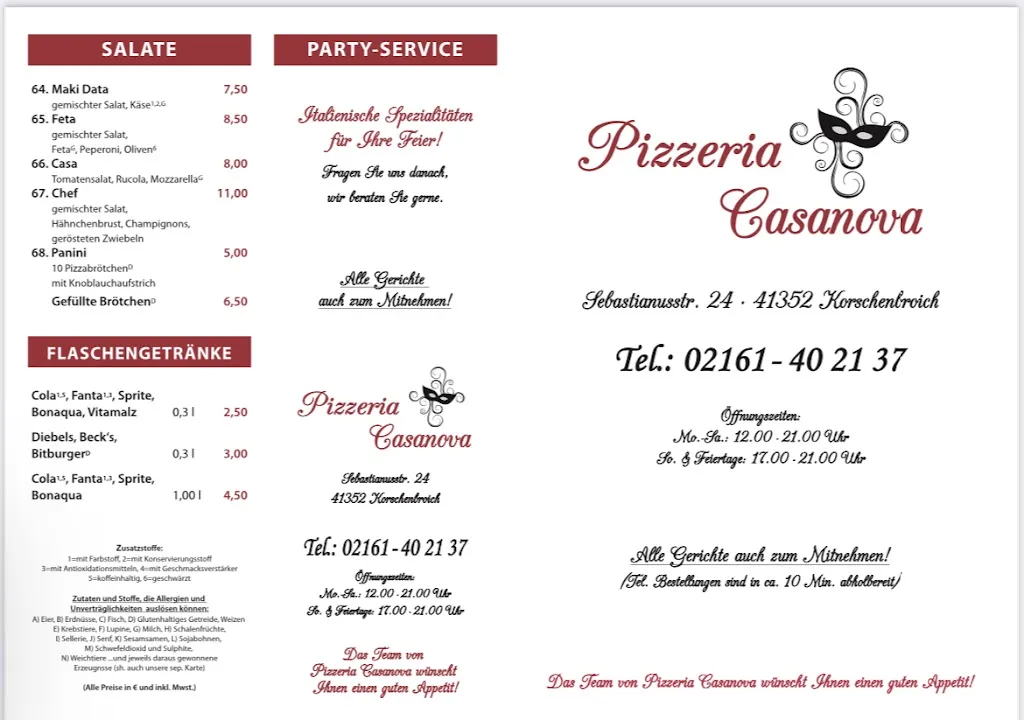 Menu_Pizzeria Casanova_Korschenbroich_image_2