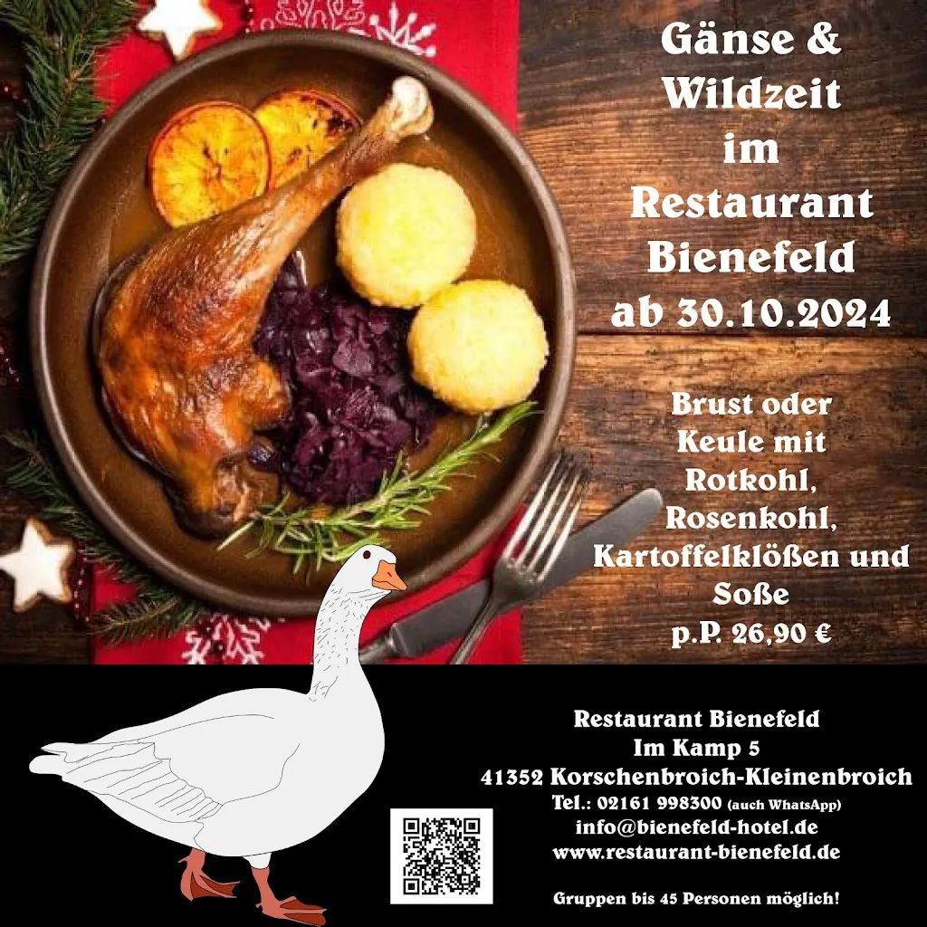 Menu_Restaurant & Hotel Bienefeld_Korschenbroich_image_1