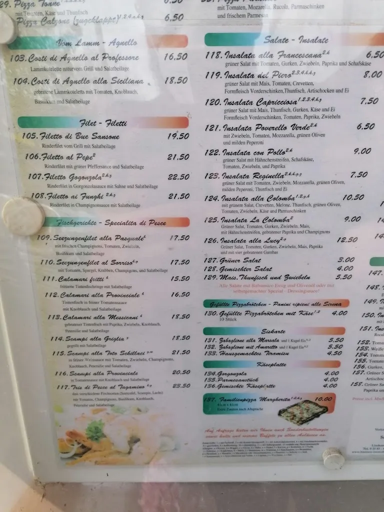 Menu_La Colomba_Korschenbroich_immagine_1