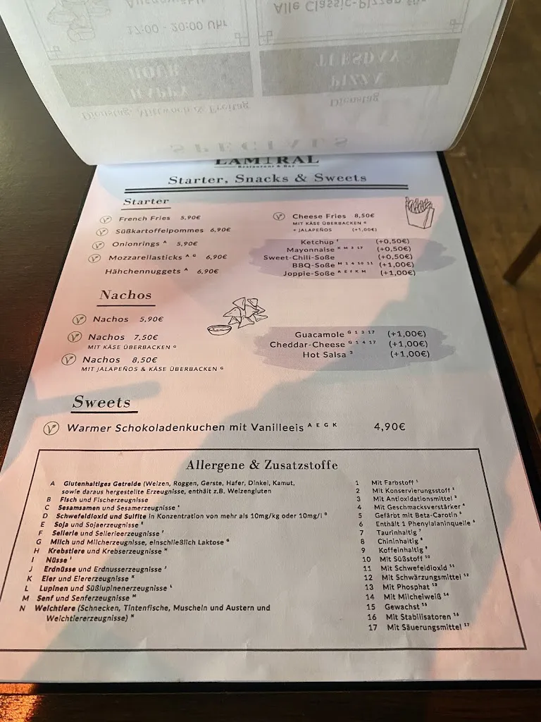 Menu_Lamiral Restaurant & Bar Königswinter_Königswinter_immagine_1