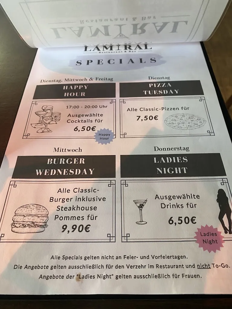 Menu_Lamiral Restaurant & Bar Königswinter_Königswinter_immagine_4
