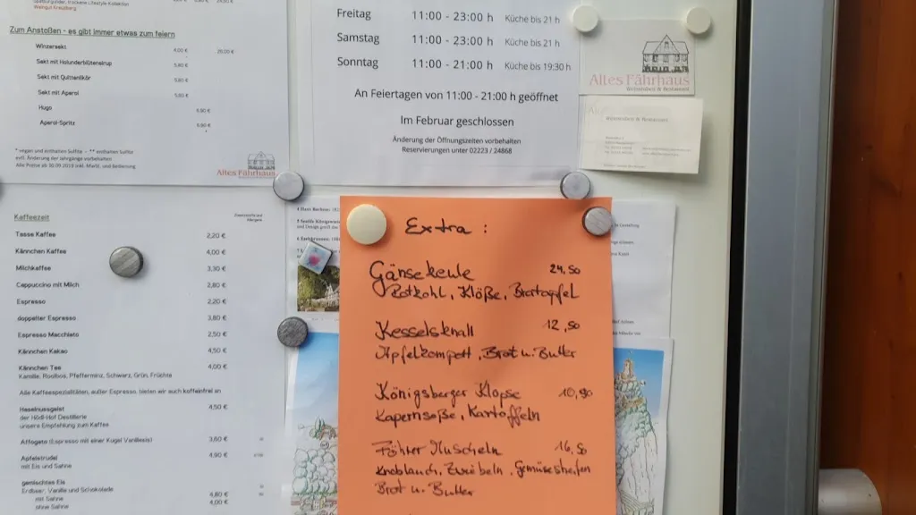Menu_Altes Fährhaus_Königswinter_immagine_3
