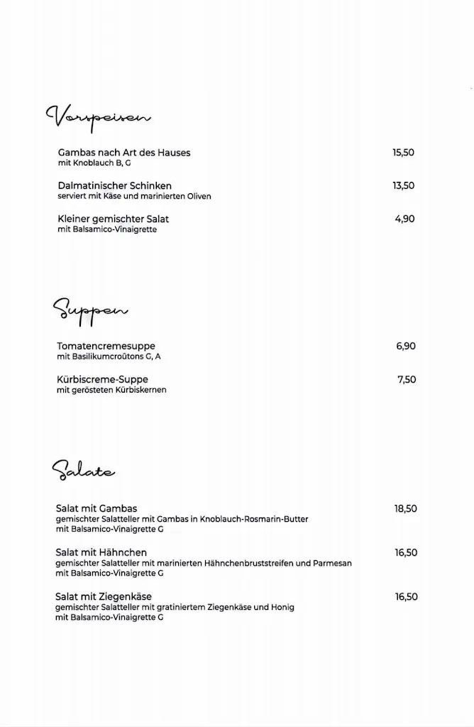 Menu_Restaurant Porat - Kroatische & Internationale Küche_Königswinter_immagine_2