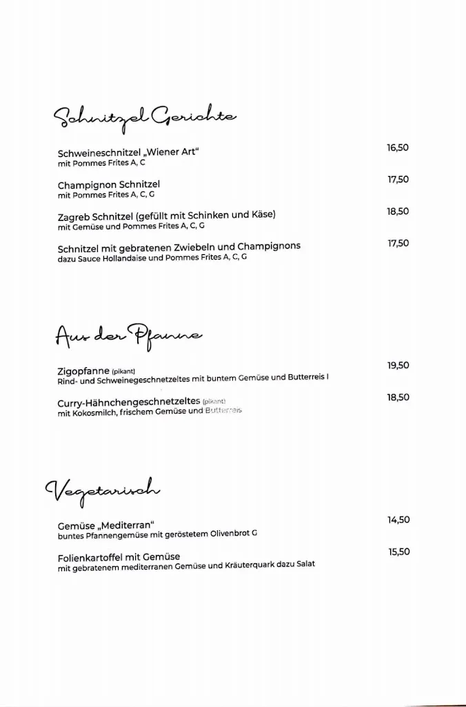 Menu_Restaurant Porat - Kroatische & Internationale Küche_Königswinter_immagine_3