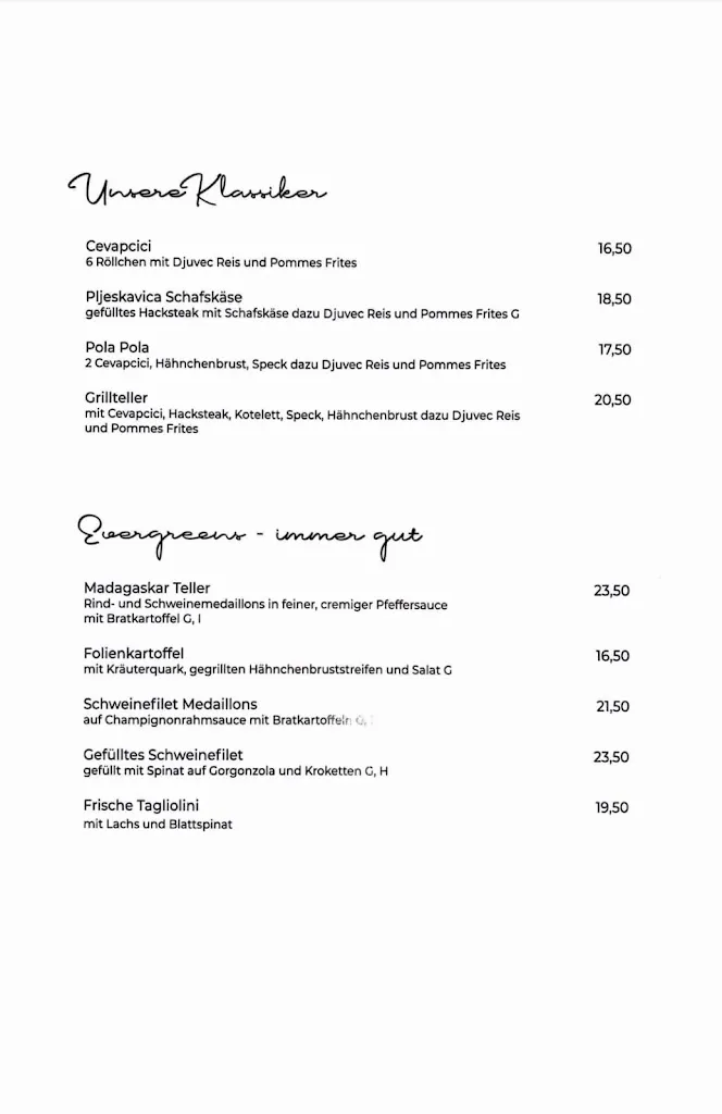 Menu_Restaurant Porat - Kroatische & Internationale Küche_Königswinter_immagine_4