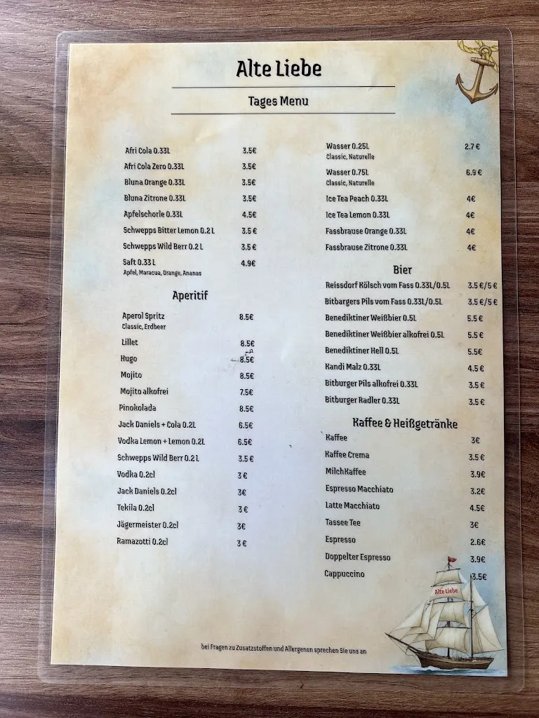 Menu_Alte Liebe Schiff – Biergarten Königswinter_Königswinter_image_1