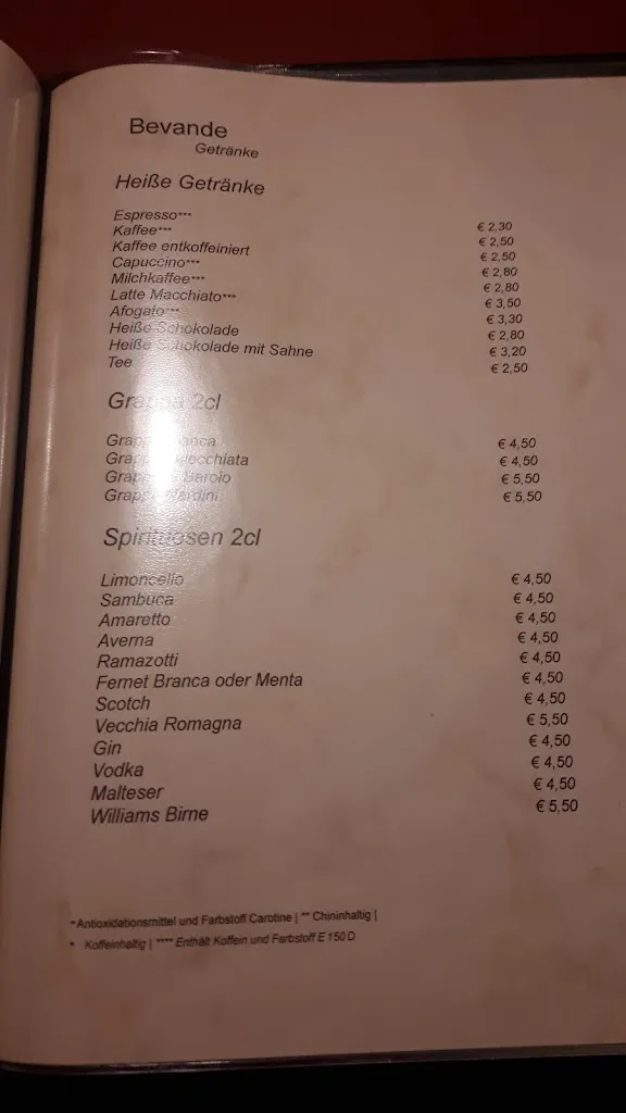 Menu_Ristorante Pizzeria Luise_Königswinter_immagine_3