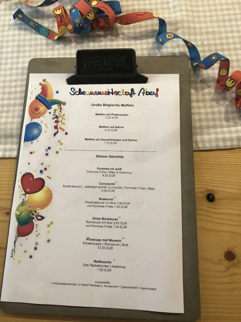 Menu_Scheunenwirtschaft Siebengebirge_Königswinter_immagine_3