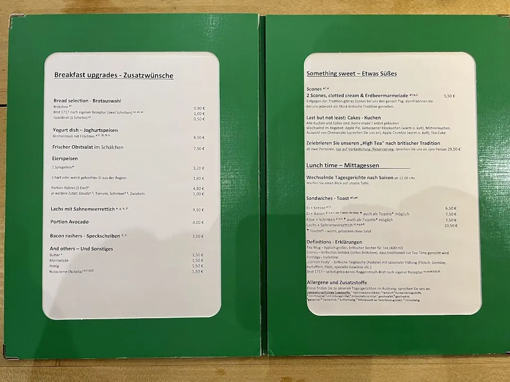 Menü_Cosy Corner 1717_Königswinter_Bild_4